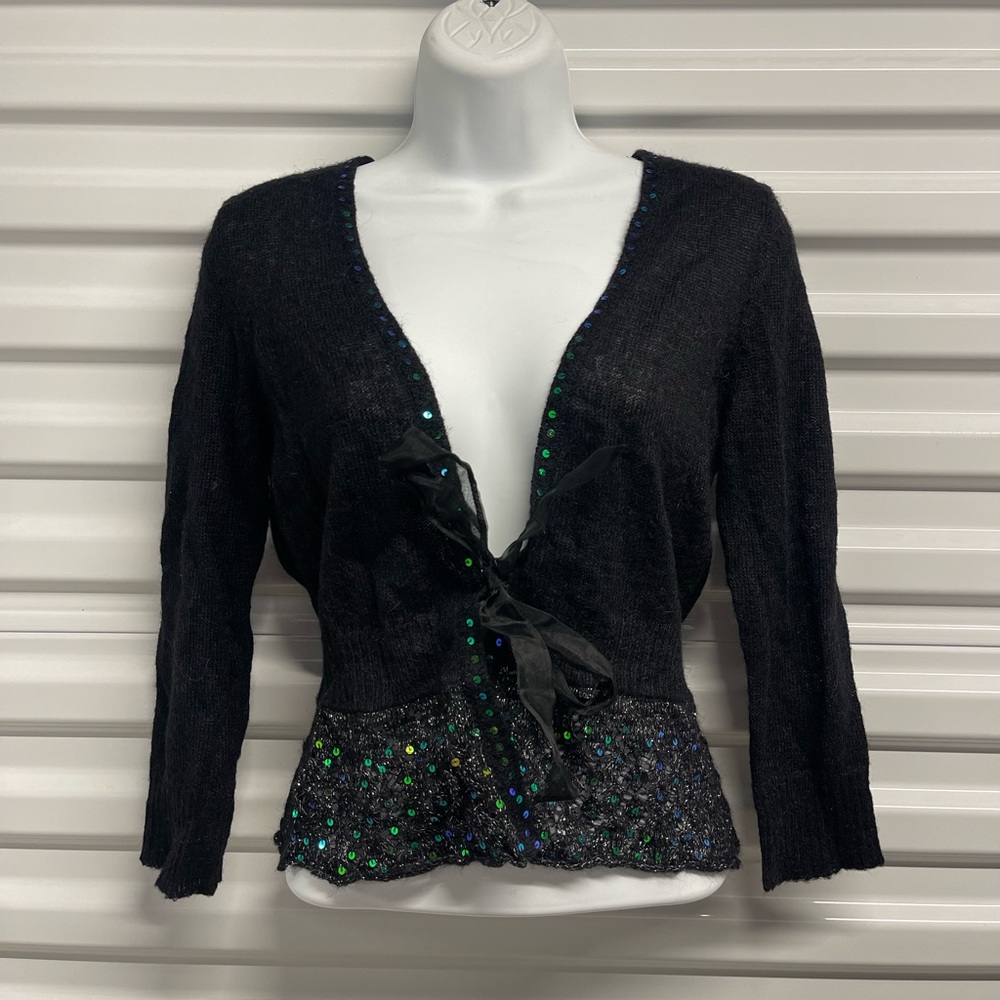 Y2K Kaisely Sequin Cardigan